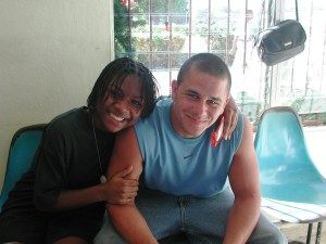 Alexus & Dustin In Airport In Port-au-Prince